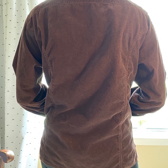 Brown Westbound Corduroy Button-up - Picture 2 of 4